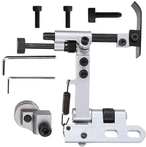 ANMITI Nähmaschinenkanten Guide Metallkanten Guide Hängende Kantenanleitung Ersatz Für Schweres Stoff Dicke Leder