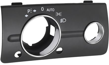 Ollanoos 2115450104 Autoscheinwerfer-Schalterabdeckung, Ersatz für Mercedes Benz E Class W211 2003-2008, E-Class Platform/Chassis VF211 2003-2009, Ersetzt A2115450104