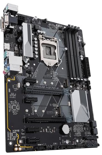 Game motherboard Fit For ASUS PRIME H370-A Motherboard Intel H370 LGA 1151 4×DDR4 64GB Support I3-9100F I5-8600 I9-9900 I5-9400F Cpu PCI-E 3.0 M.2 ATX