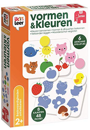 Jumbo 19569 Ich lerne Formen und Farben Spiel