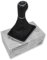 SCHALTKNAUF SCHALTMANSCHETTE SCHALTSACK 5 GANG SCHWARZ