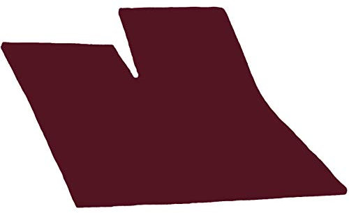 Dormisette Split Topper Spannbettlaken Boxspring Bett 180-200 x 200-220 cm 0649 Burgund