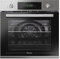 Candy Smart Steam FSCTX615 WIFI Elektroofen, mit Unterputz, 70 l, selbstreinigend, verbunden, Wi-Fi + BLE, Klasse A, 59,5 x 56,8 x 59,5 cm, Edelstahl