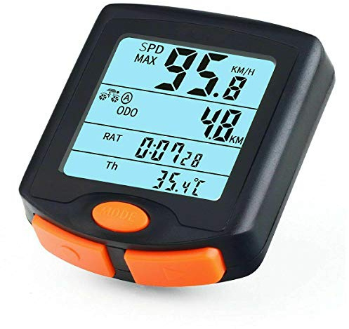 Riloer bike computer wireless speedometer various functions cycle speedometer bike odometer bicycle speedometer