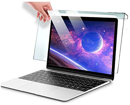 WLWLEO 17-Zoll-Laptop Anti Blaulicht-Schirm-Schutz Blaues Licht Blocking & Anti Glare Filter Film Augenschutz Acrylic Protection Board für 17-Zoll-Anzeige
