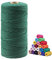 jijAcraft 3MM Macrame Cord, 100M Dark Green Cotton String Twine for Crafts, Graden String Cotton Rope for DIY Crafts Wall Hanging Plant Hanger Knitting Bundling Wrapping