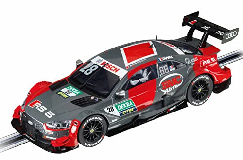 Carrera DIGITAL 124 Audi RS 5 DTM Loïc Duval | Slotcar Ready to Race | Perfekt für Männer, Kinder & Erwachsene | 1:24 Nachbildung mit Original Audi-Lizenz | Ideales Geschenk für Slotcar-Enthusiasten