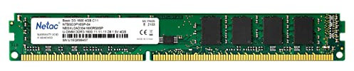 Netac Basique DDR3-1600 4 Go C11 UDIMM 240-Pin