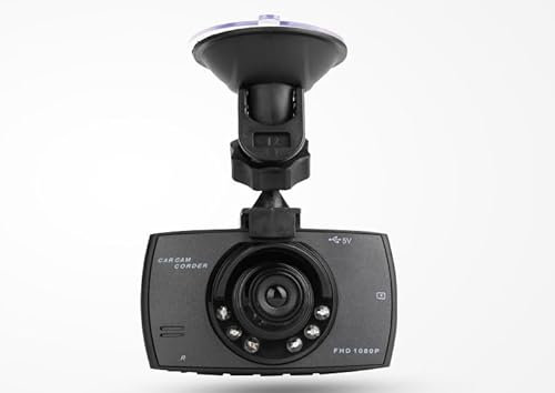 Dpofirs Auto-Dashcam-Frontfahrrecorder, Full HD 1080P 170-Grad-Automatik-Loop-Video-Fahrzeugrecorder, Kleiner Fahrrecorder mit Schwerkrafterkennung