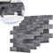 ACXIN 10 Blatt PVC Fliesenaufkleber Küchenrückwand PVC Fliesen Selbstklebend Wandfliesen Selbstklebend Klebefliesen für Bad, Küche, Badezimmer, Waschtisch (34,3 x 29cm, Holztarnung)