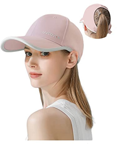 YAMEE Baseball Cap Damen Pferdeschwanz,Sommermütze Damen Basecap Sportkappe Hut Outdoor Sonnenschutz Baseball Mützen Einstellbare Baseball Kappe(Kopfumfang: 55-58cm)