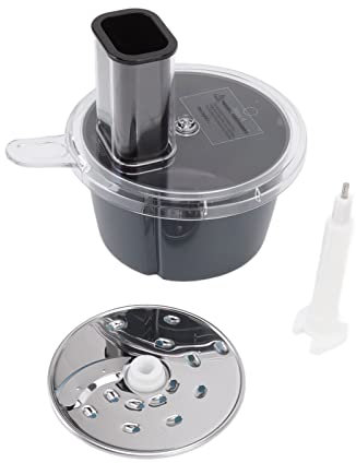 ANGGREK Robot Culinario, Tm6 Cutter, Kit Di Taglio Del Contenitore Del Robot Culinario Multifunzionale per Bimby Tm5 6 Blender Slicing Shredding Disc Accessorio