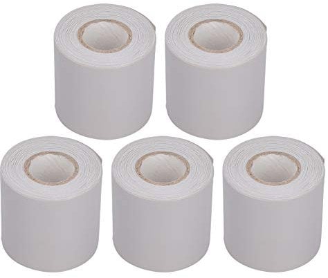 5Pcs Pipe Wrapping Tape, 6cm/2.4in Width Air Conditioner Pipe Tape PVC Oil Resistant Tube Protective Tapes(Grey)