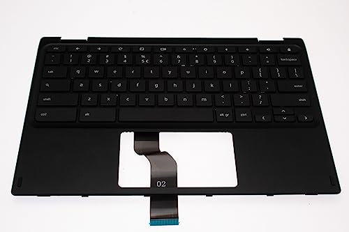 acer Tastatur US-Int. (US) + Topcase schwarz Chromebook 11 C738T Serie (Original)