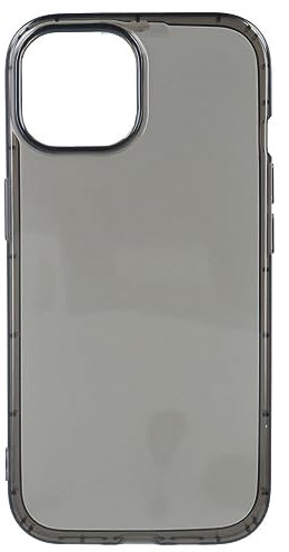 Schwarze glatte Silikonhülle für iPhone 15 [Flexibel, ultradünn und widerstandsfähig] TPU Silikon Hülle [Fallschutz] [Anti-Kratzen] (Glattes Silikon Schwarz)