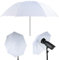 Ombrello Morbido Bianco Traslucido da 33 Pollici per Studio Fotografico Diffusore di Luce Flash Softlight