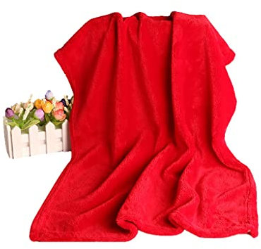 Fleece zum Wickeln von Babys, Kleiner Überwurf, Bettdecke, Bettüberzug, Bettlaken, Flanell, Samt, solides Mikroplüsch (J)