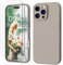 GOODVISH 3 in 1 für iPhone 16 Pro Hülle mit 2 Stück Schutzfolie, Liquid Silikon Handyhülle [Upgraded Kameraschutz] Soft Mikrofaserfutter Kratzfest stoßfeste Schutz Case für iPhone 16 Pro 6.3,Neu Grau