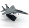 Smallterm 1/100 Scala F-15 Eagle Modello di aereo da combattimento, Aereo militare dettagliato per collezionisti e decorazioni