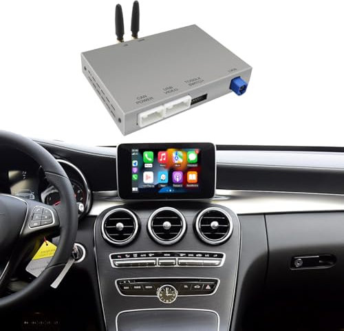 Kabellos CarPlay/Android Auto für Mercedes Benz A B C E Klasse GLA CLA CLE W205 W176 C117 W246 W167 NTG5.0