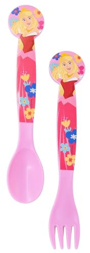 SET DE 2 CUBIERTOS PP (CUCHARA Y TENEDOR) PRINCESS BEYOU TIFUL