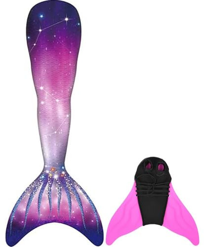 shepretty Fisch Tail Mädchen Fisch zum Monoflosse mit Bikini Sommer Cosplay 2025, dafenjcka17, S