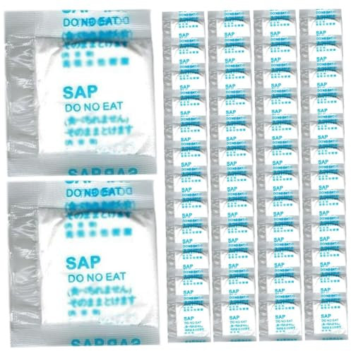 50PCS Urine Solidifier and Deodorizer Absorbent Poo Gel Portable Toilet Powder with Water-Soluble Package Bag Emergency Toilet Waste Pee Gel for Camping Pee for Camping Poo