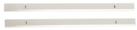 2 pezzi di pialla a coltelli HSS 319x18,2x3 mm lame