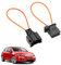 Conector de Fibra Óptica para Coche,Conector de Cable Óptico de Derivación,Enchufe de Puente,Adaptadores Universales de Fibra Óptica Hembra y Macho,para Radio y Audio de Coche Tokaneit