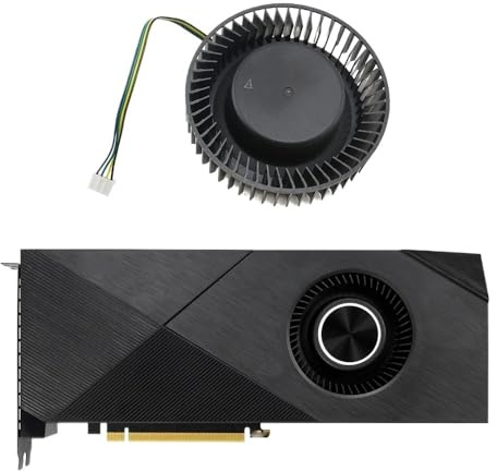 YUNHUOZ Ventilateur de Carte Graphique FD7525H12D 12 V 1,20 A 4 Broches pour ASUS RTX 2060 2070 2080 2060S 2070S 2080TI HZDO 75 x 25 mm