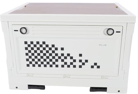 RIZGHWOY Robuste Camping-Utility-Box mit Multidirektionaler Öffnung, Praktische Outdoor-Camping-Aufbewahrungsbox für die Organisation von Ausrüstung