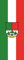 U24 Fahne Flagge Laupheim im Hochformat Premiumqualität 80 x 200 cm