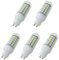Aoxdi 5 Stück LED Strahler Leuchtmittel GU10 Sockel 7 Watt, Kaltweiß, 48 SMD 5730 LED GU10 Lampe Energiesparlampe 7W, AC220-240V
