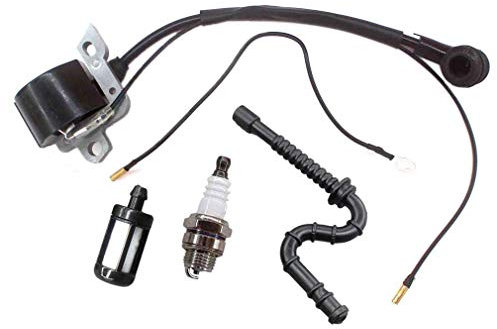 AISEN Zündspule Zündkerze für Stihl 024 MS240 026 MS260 028 029 MS290 MS310 034 036 MS360 038 MS380 MS390 044 MS440 046 048 FS360 FS420 MS440 MS640 Motorsäge