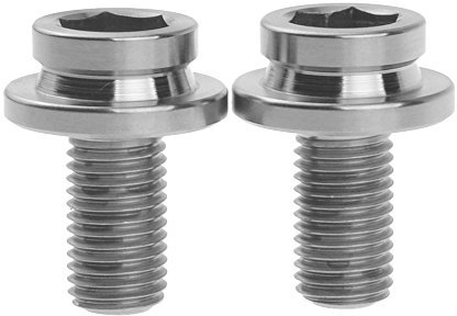Yaruijia Vis en titane M8 x 15 mm pour pédalier carré en titane