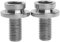 Yaruijia Vis en titane M8 x 15 mm pour pédalier carré en titane