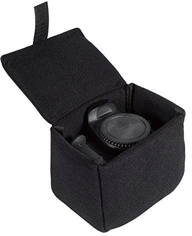 DSLR Kameratasche Einsatz Gepolsterte Stoßfest Faltbare Kameratasche wasserdichte Shockproof DSLR Spiegelreflex Camera Bag Schutztasche Kamera Tasche Zubehör Schwarz, Rot, Orange, Blau(Black)
