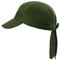 Arcweg Bandana Cap Kopftuch Mit Schirm Atmungsaktiv Pirat Kappe UV Schutz Verstellbar Bikertuch Radsport Mützen Schnelltrockned Militärgrün