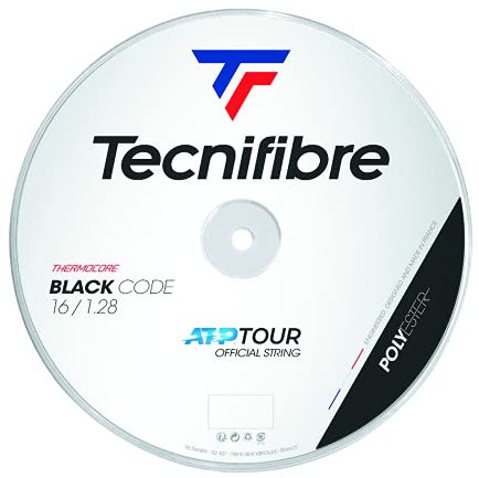 Tecnifibre Black Code Fire 200M Tennis Saitenrolle Monofil Orange 1,28