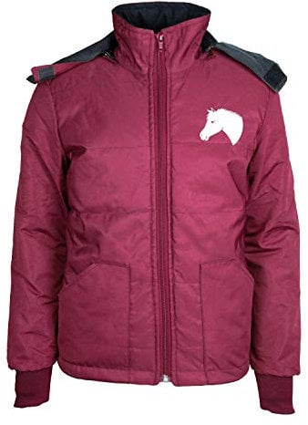 MS-Trachten Kinder Winter Reitjacke Mia maroon warm gefüttert (122/128)