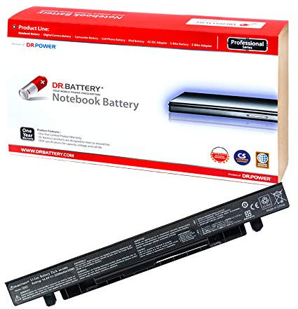 DR. BATTERY A41-X550A Battery Compatible with Asus A41-X550 F550 F450 X550 R510C A550 K550 P550 X550C X450 A550L X550J R510 (Standard Capacity)