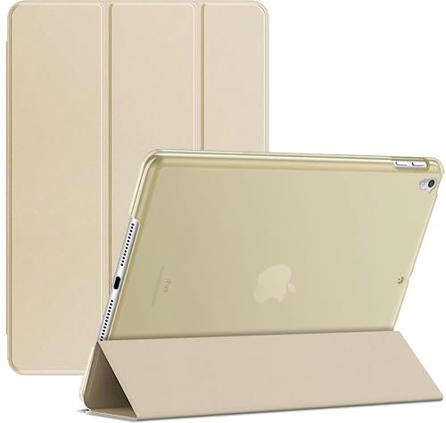 Smart - Custodia magnetica per Apple iPad da 10,2, 9a generazione (2021), 8a generazione (2020), 7a generazione (2019) con funzione Auto Sleep/Wake (oro)