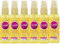Sunsilk, Olio Scintille di Luce, Olio Solare Capelli Opachi e Spenti, Contrasta l'Effetto Crespo e Protegge dai Raggi Solari, con Olio d'Argan, Nutre e Idrata Intensamente, 6 Pezzi da 75ml
