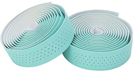 Socobeta Rennrad-Lenkerbänder Anti-Rutsch-Fahrrad-Lenkerband Fahrrad-Lenkerband-Wrap-Zubehör für Den Radsport(Bianchi Grün)
