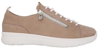 Ganter Damen KIRA Sneaker, Taupe, 42 EU X-Weit