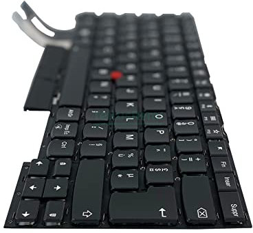 TellusRem replacement French backlit keyboard for Lenovo Thinkpad T490s T495s