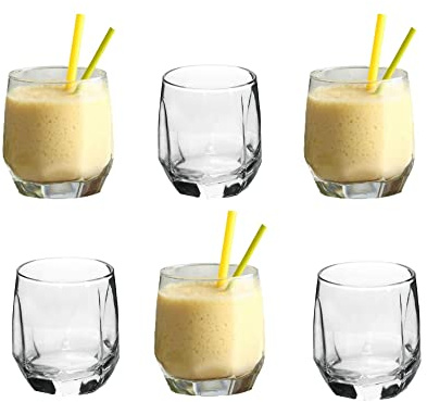 bar@drinkstuff Essence Diamond Whiskey Tumbler 310 ml, 24 Stück