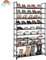 RELOVE Meuble Entree Rangement/Placard Armoire Chaussure Pliable Transportable 10 Couches Porte Chaussures (100 * 30 * 176cm (10 Couches)