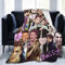 Kuschelige Plüsch-Decke Stefan Thow Salvatore Flanelldecke, Bettwäsche, warmes Fleece, weiche Decke für Sofa, Couch, Wohnzimmer, Büro, Auto, Camp, Stranddecken, 203,2 x 152,4 cm