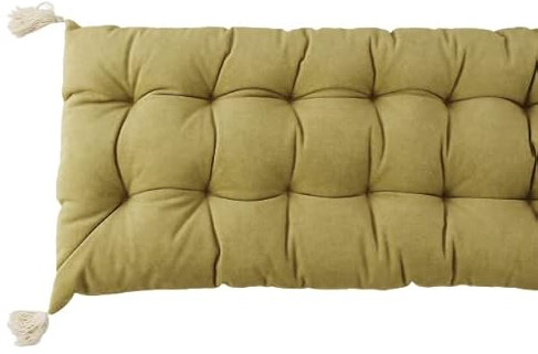 Babywood Kissen Für Kletterbogen, Kissen für Kinder, Kinderkissen für Wippe, Matte für Kletterdreieck, Dekokissen für Kinderzimmer, innen und außen dekoratives Kissen (Olive, Large)